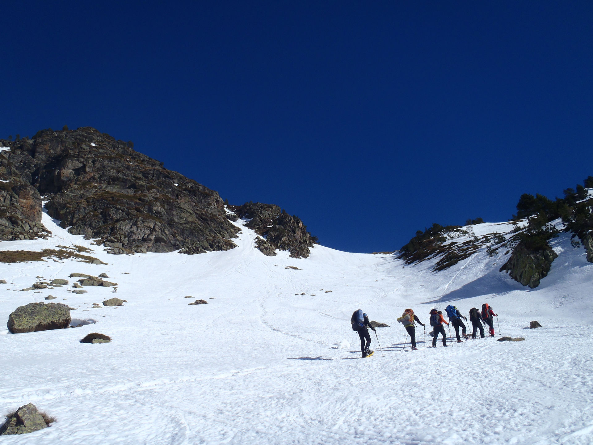 Travesia con raquetas de nieve en andorra 2300m eXperiencies Costa Brava