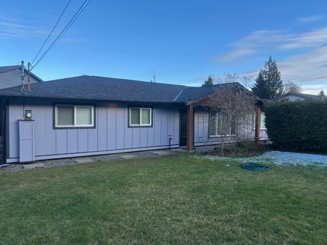 House after Siding Installation