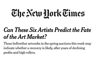 Can These Six Artists Predict the Fate of the Art Market