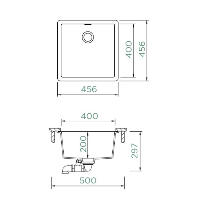 Miniatura: Lavaplatos Schock Greenwich N 100 Magma