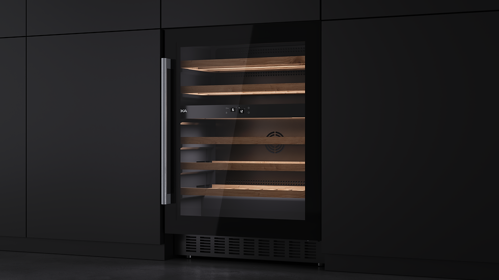 Miniatura: Cava Teka RVU 20046 GBK libre instalación 46 botellas