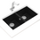 Miniatura: Lavaplatos Teka SQUARE 2C-760 TG Granito Negro (BE)
