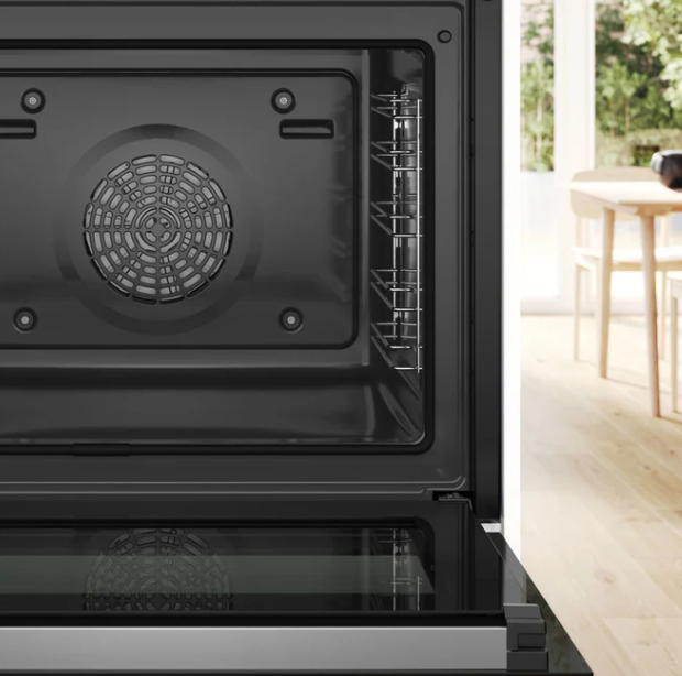 Miniatura: Horno Bosch Serie 8 HSG7361B1 Hotair Vapor Negro