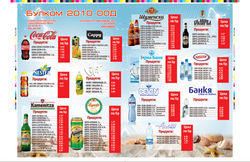 Price list beverage distr. company