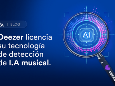 Deezer licencia su tecnología de detección de IA musical