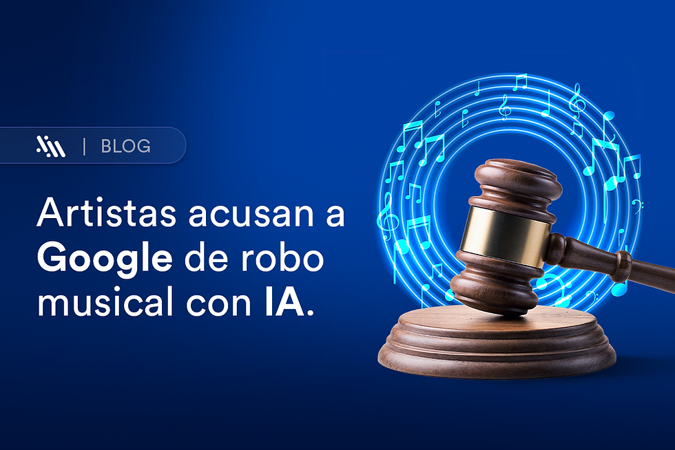 Artistas acusan a Google de robo musical con IA