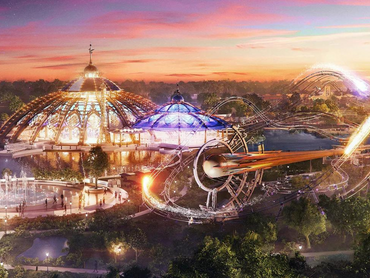 Así será el nuevo parque temático Epic Universe en Orlando Florida.