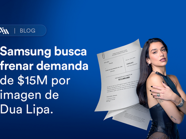 Samsung busca frenar demanda de $15M por imagen de Dua Lipa