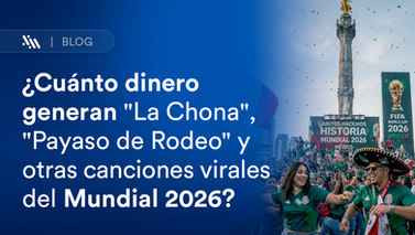 ¿Cuánto dinero generan "La Chona", "Payaso de Rodeo" y otras canciones virales del Mundial 2026?