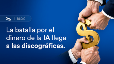 La batalla por el dinero de la IA llega a las discográficas