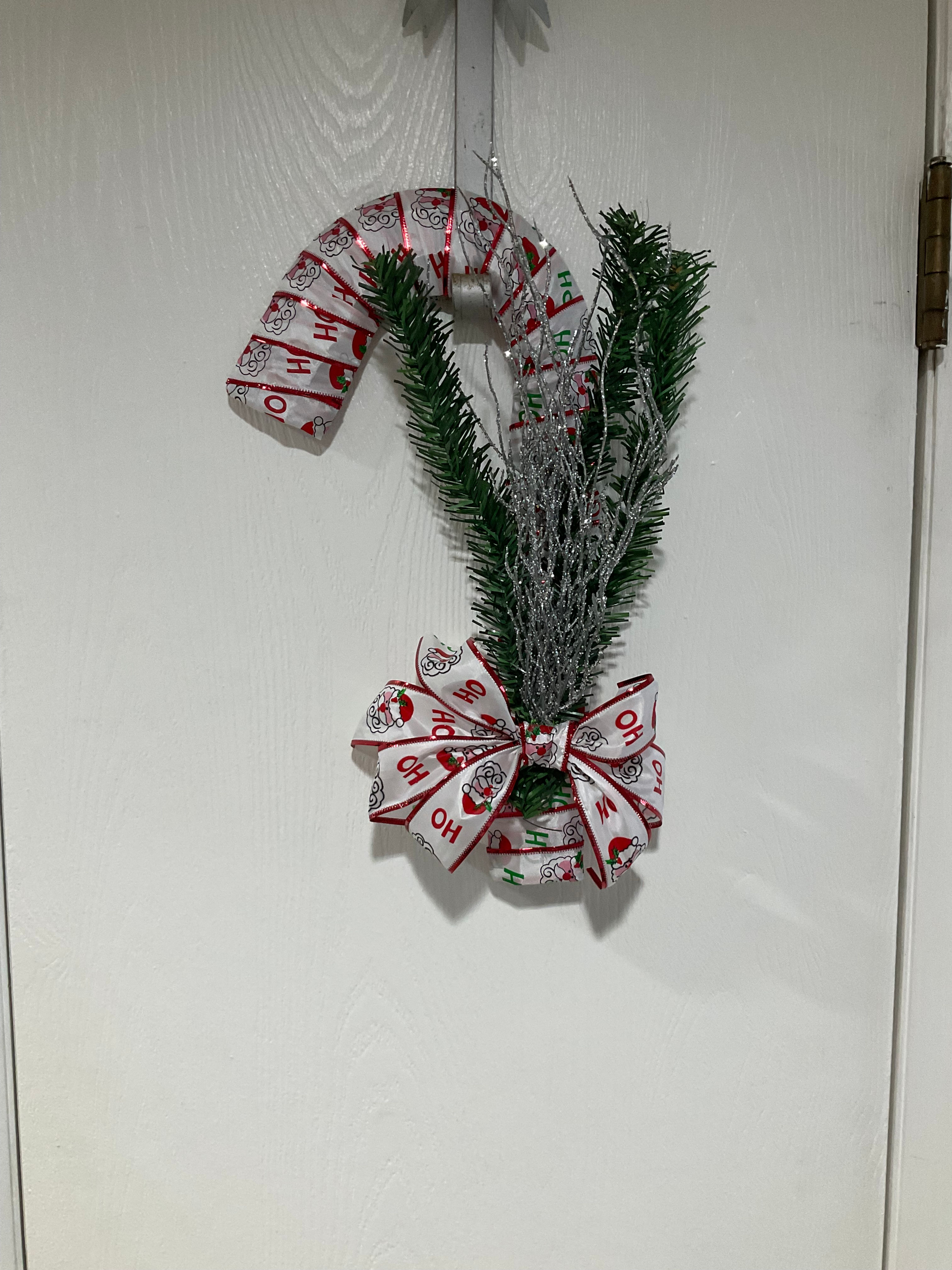 Candy Cane wreath