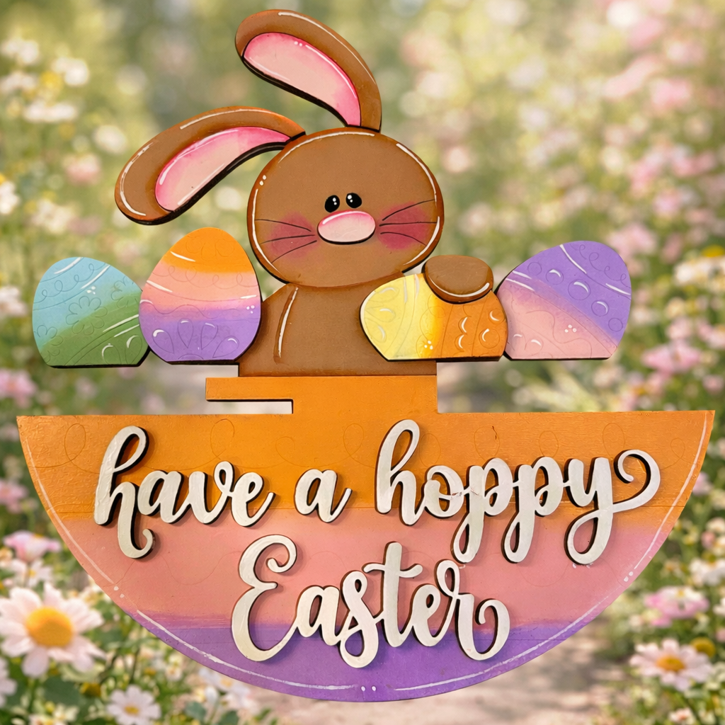 Easter Bunny insert for Home Sweet Home Base