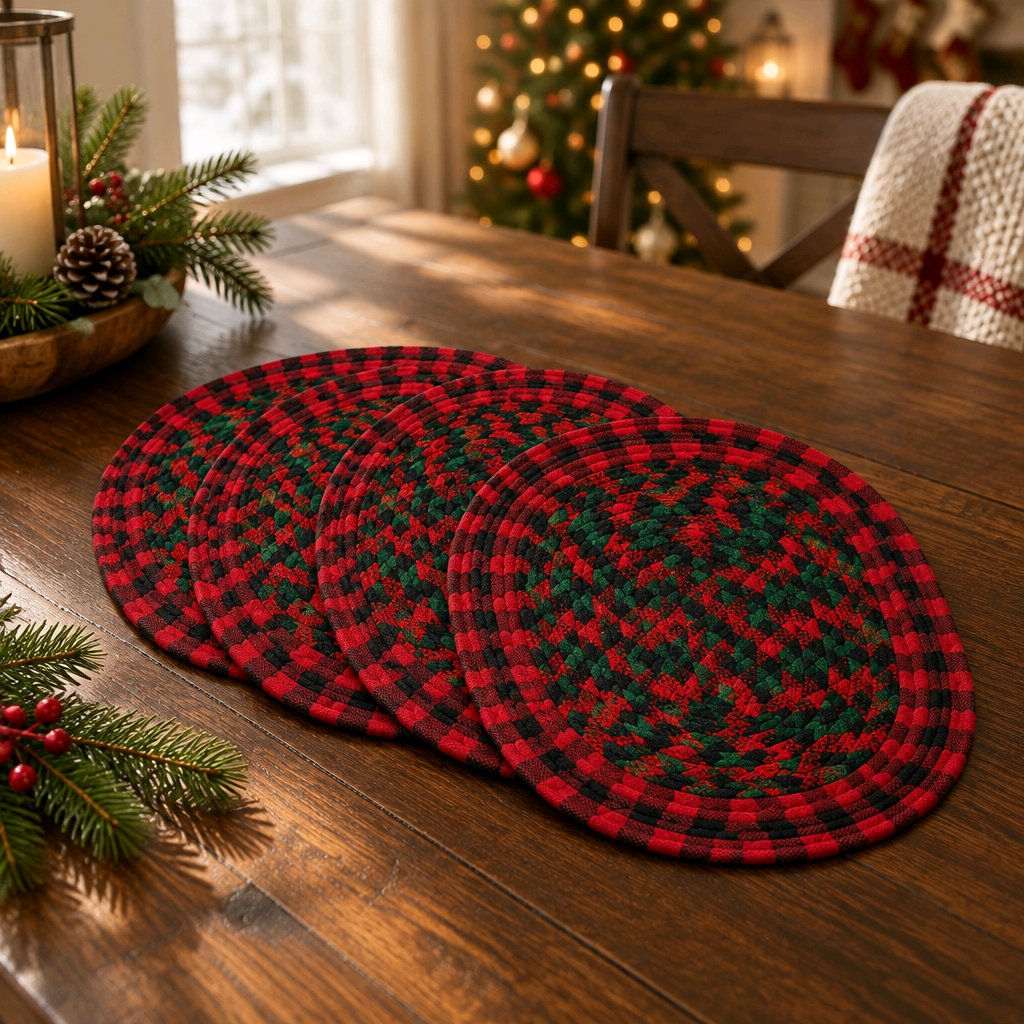 4 Christmas Placemats