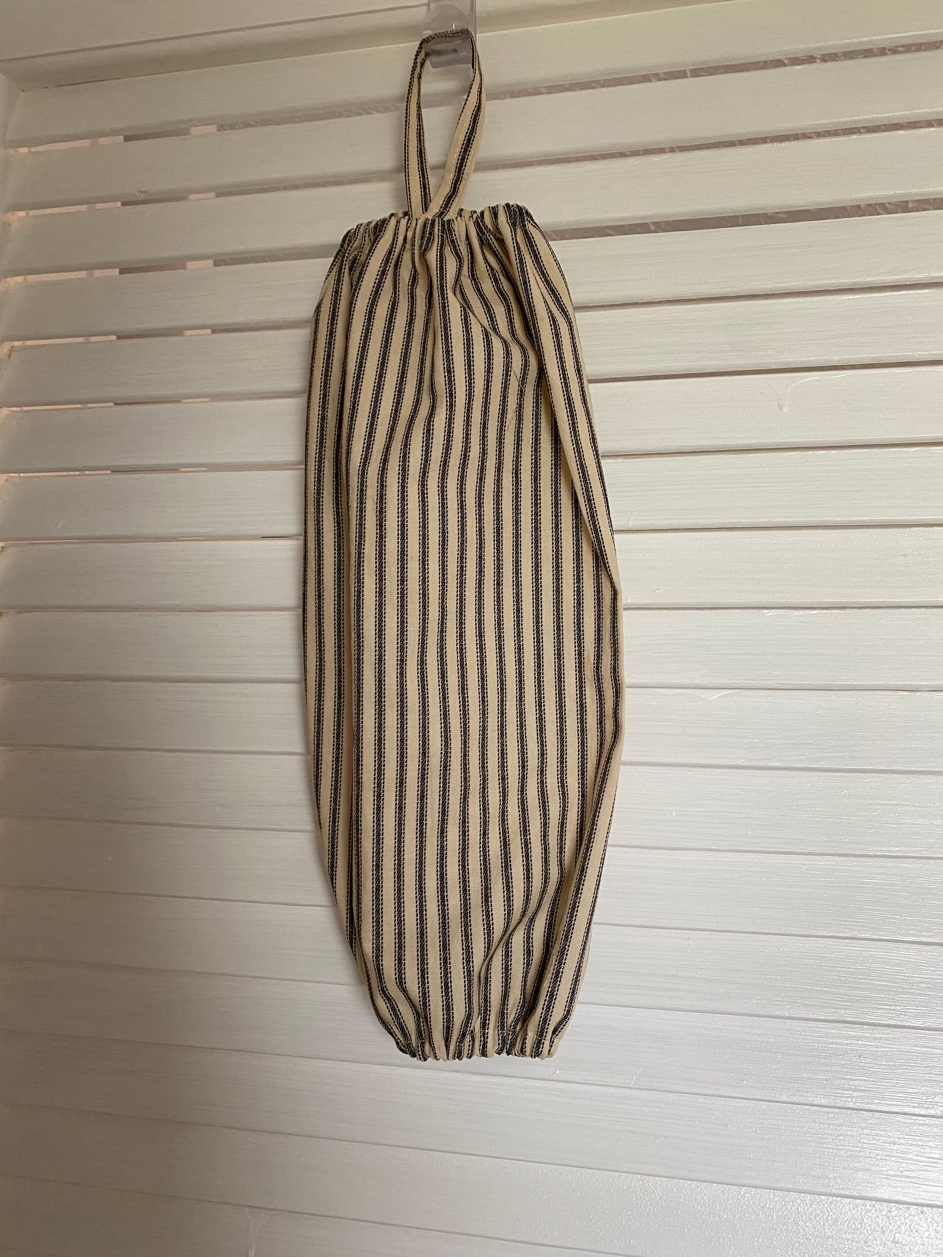 Cream/Black Stripe Bag Saver