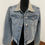 Thumbnail: Upcycled Denim Jacket - Stars