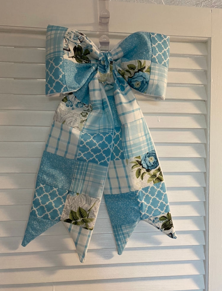 Patchwork Fabric Bows