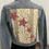 Thumbnail: Upcycled Denim Jacket - Stars
