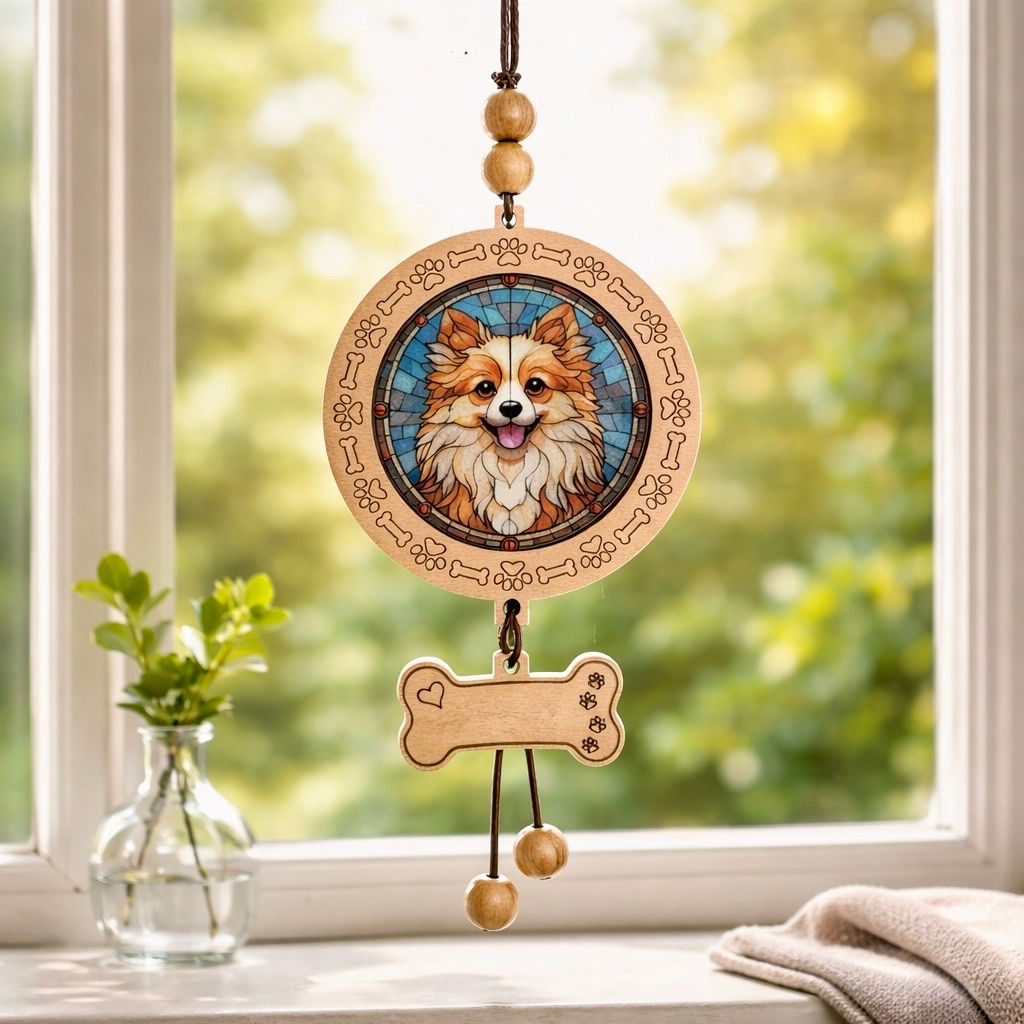 Pomeranian Sun Catcher