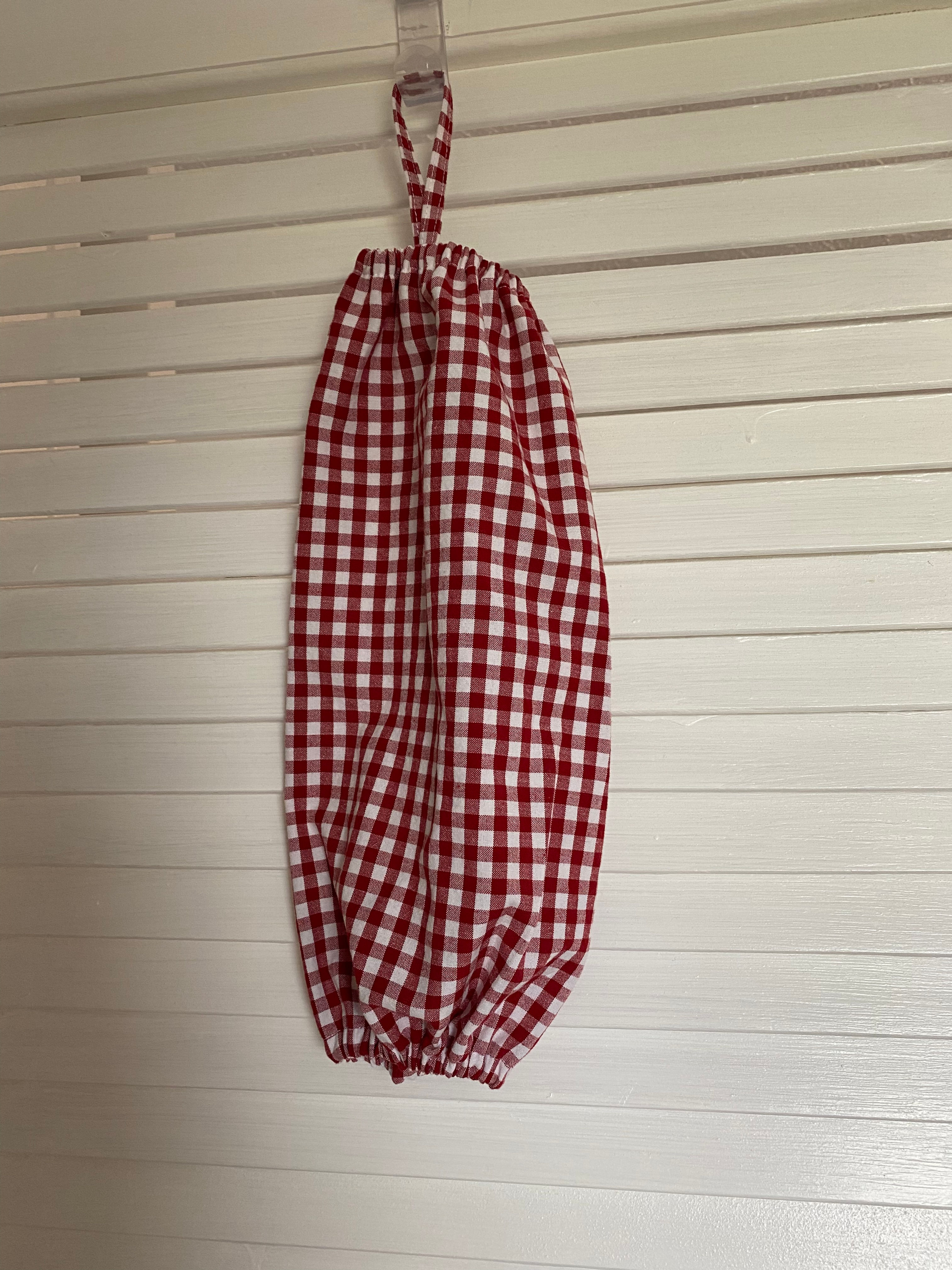 Red Gingham Bag Saver