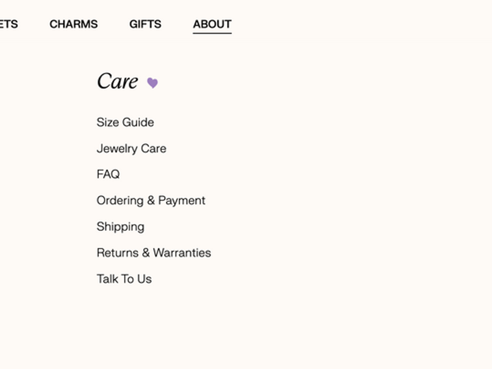 Monday's Made Jewelry Website (website layout)
