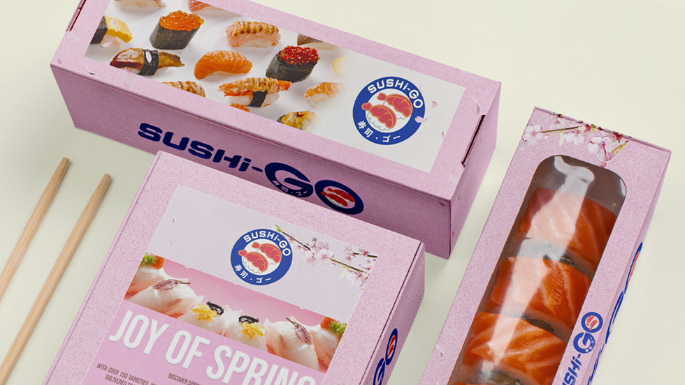 SUSHI SPRING PACKAGING DESIGN