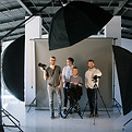 Creative Team in Studio