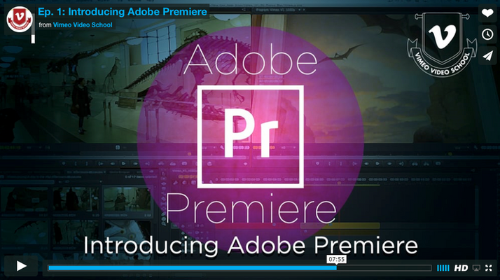Learning Adobe Premiere