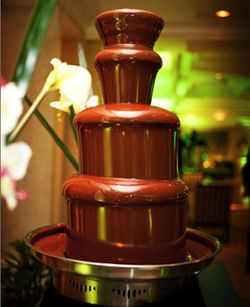 chocolate fountain