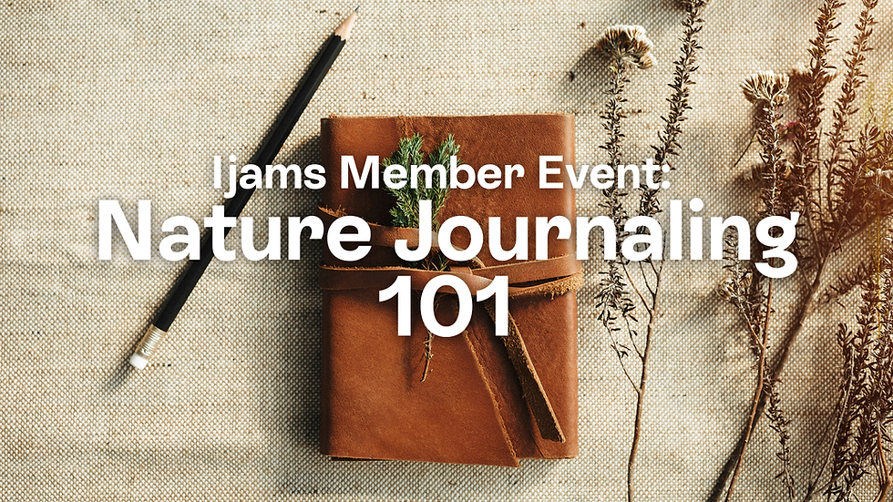 Ijams Member Event: Nature Journaling 101
