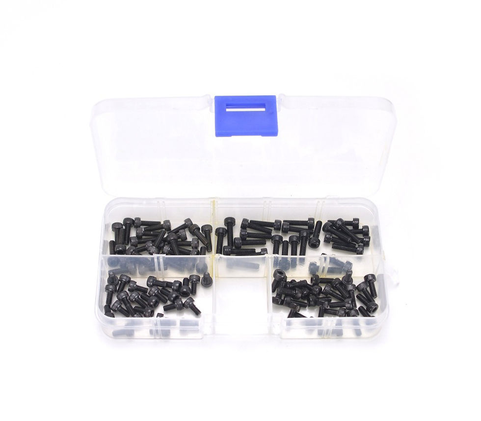 Tornillos Hexagonales M3 para Motores Brushless X 100