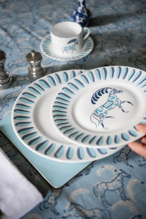The Spotty Horse Fine Bone China Breakfast/Dinner Set
