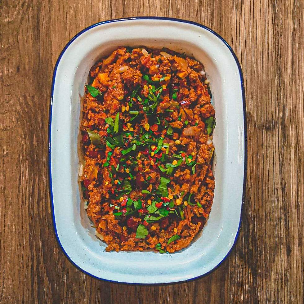 Lean Beef Mince Chilli Con Carne