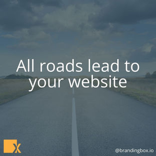 All roads lead to your website…