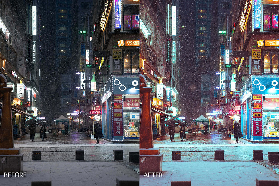 Thumbnail: Neon Cyberpunk Lightroom Preset Pack (mobile+desktop)