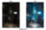 Thumbnail: Man with umbrella walking down the street on a snowy night