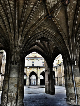 Condom Cathedral cloisters
