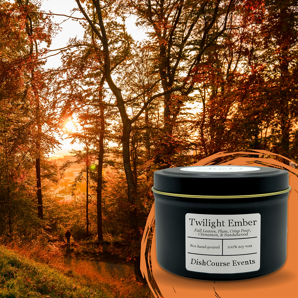 Thumbnail: Twilight Ember Candle | Crisp Leaves, Plum, Pear, Cinnamon, & Sandalwood