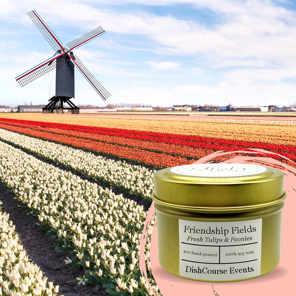 Thumbnail: Friendship Fields Candle | Fresh Tulips & Peonies