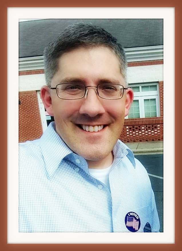 Adam Van Treuren on election day 2018