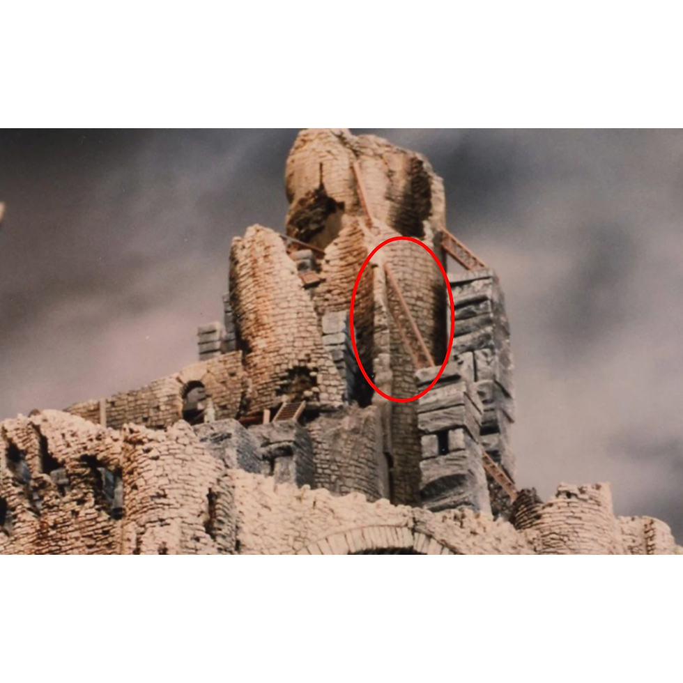 Thumbnail: Bram Stoker's Dracula (1992) Dracula Castle Miniature Set - Support Beam (02891)