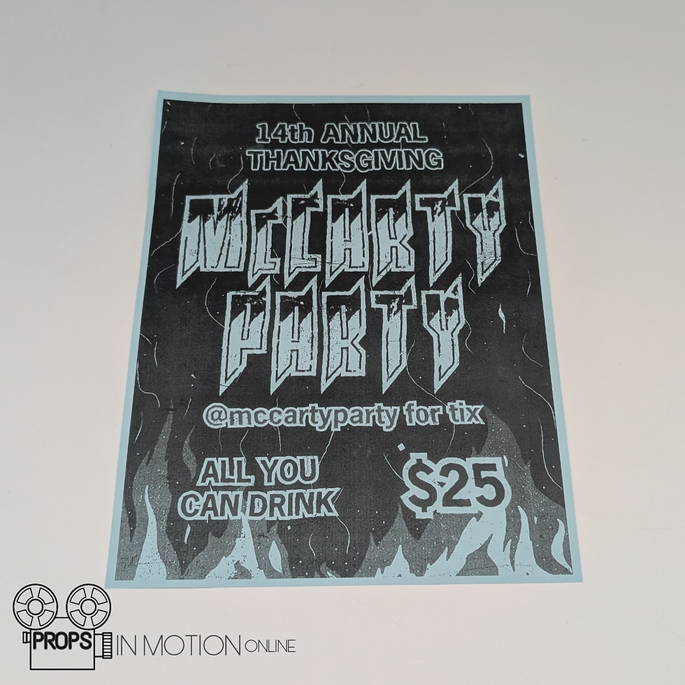 Thanksgiving (2023) McCarty Thanksgiving Party Flyer (02819)