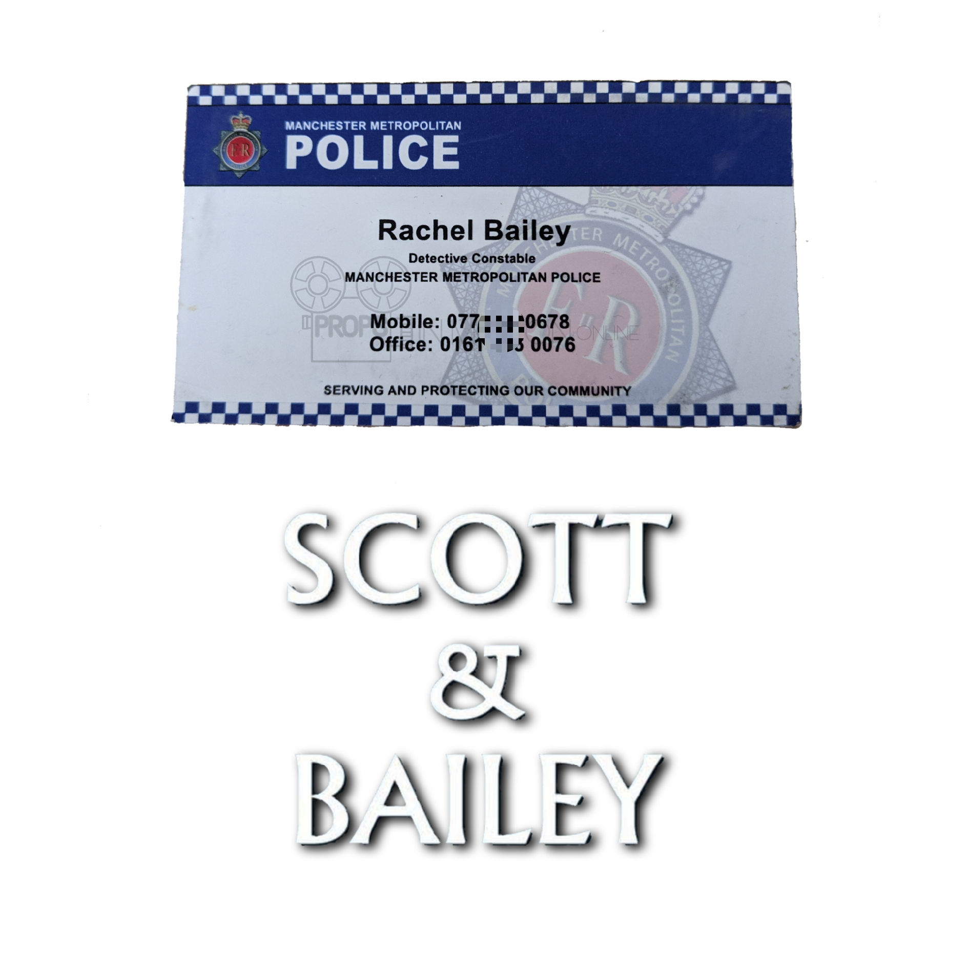 Scott and Bailey (TV) (2011-2016) Rachel (Suranne Jones) Business Card (0707)