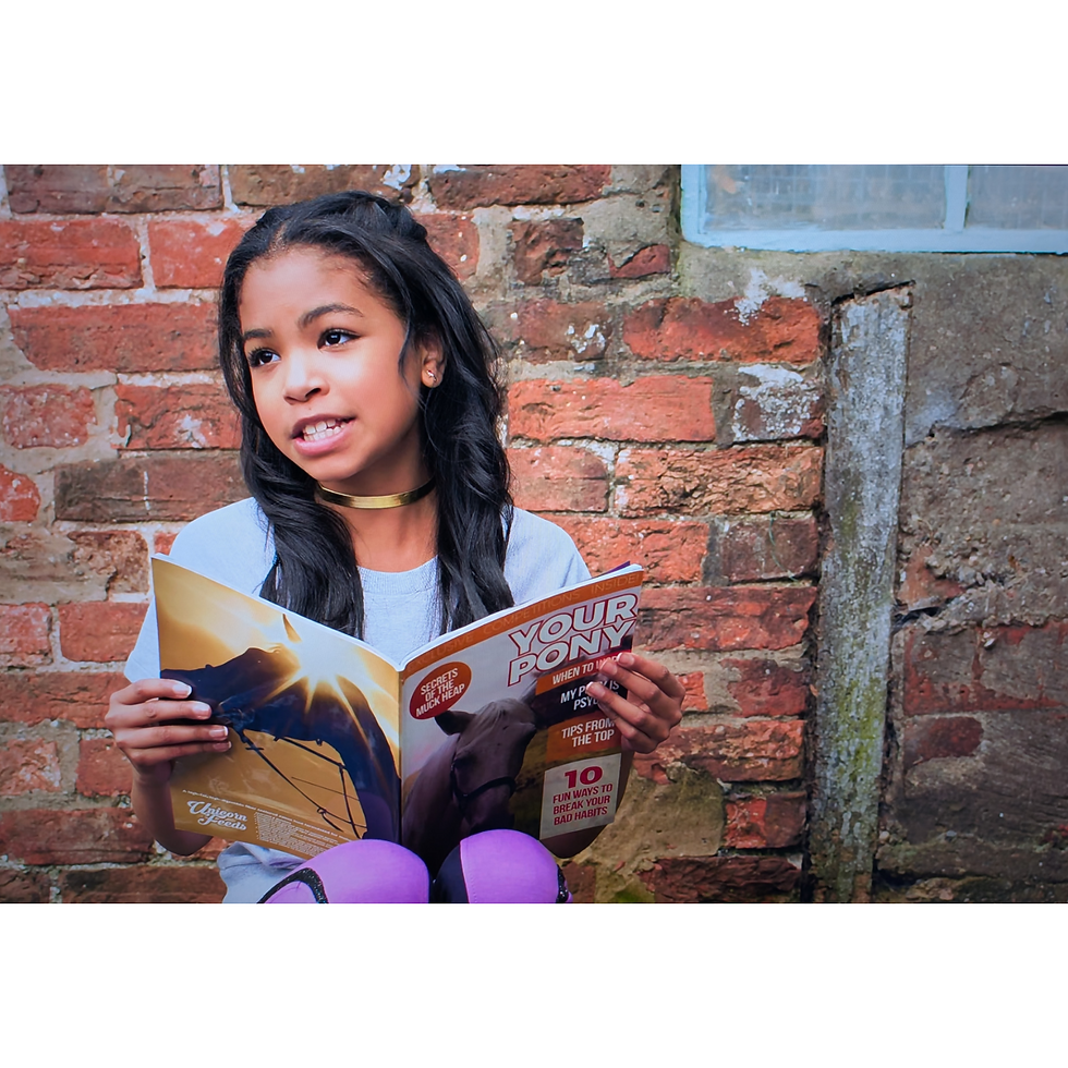 Thumbnail: Free Rein (TV) Rosie (Navia Robinson) Pony Magazine (02827)