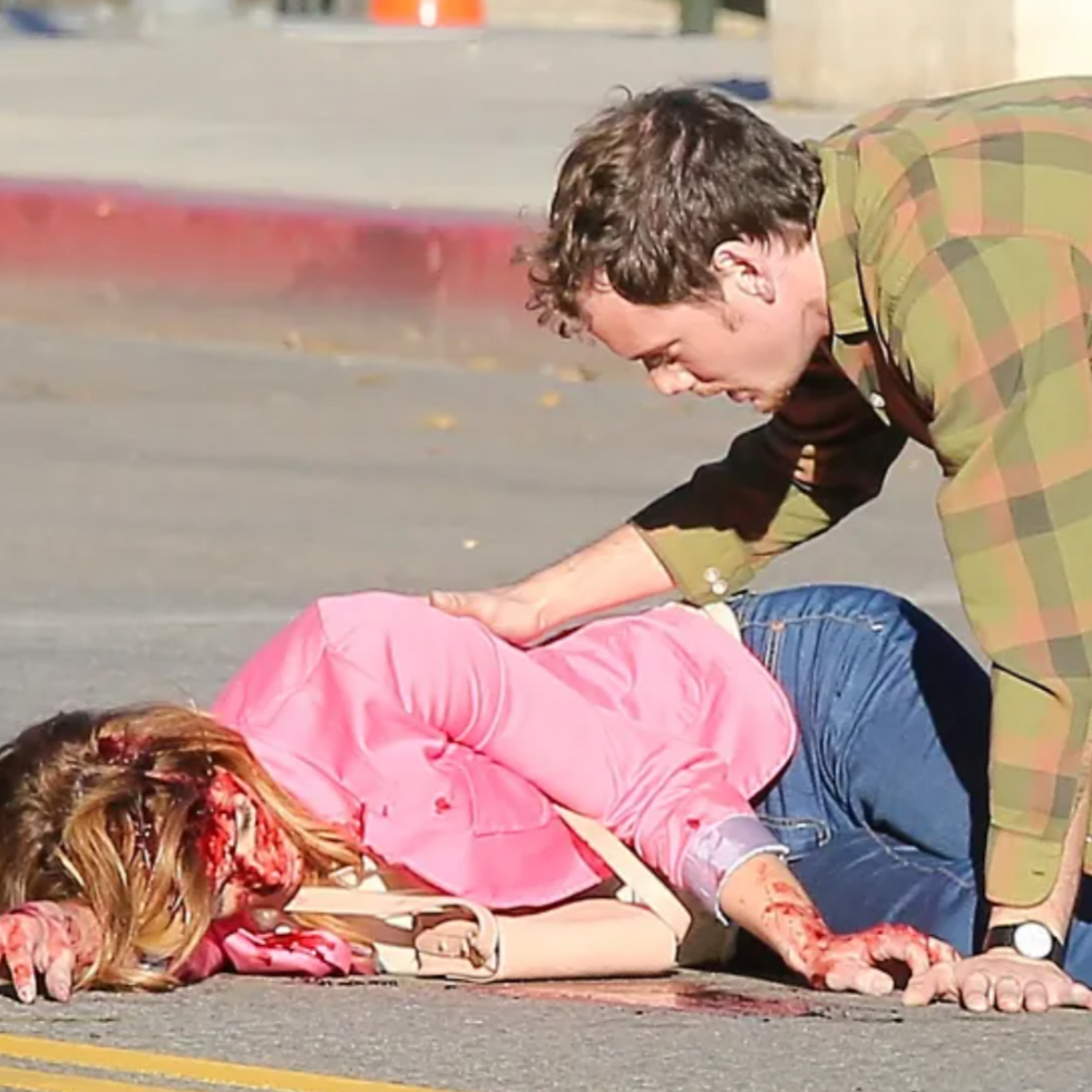 Thumbnail: Burying the Ex (2014) Evelyn (Ashley Greene) Jacket and T- Shirt (02648)