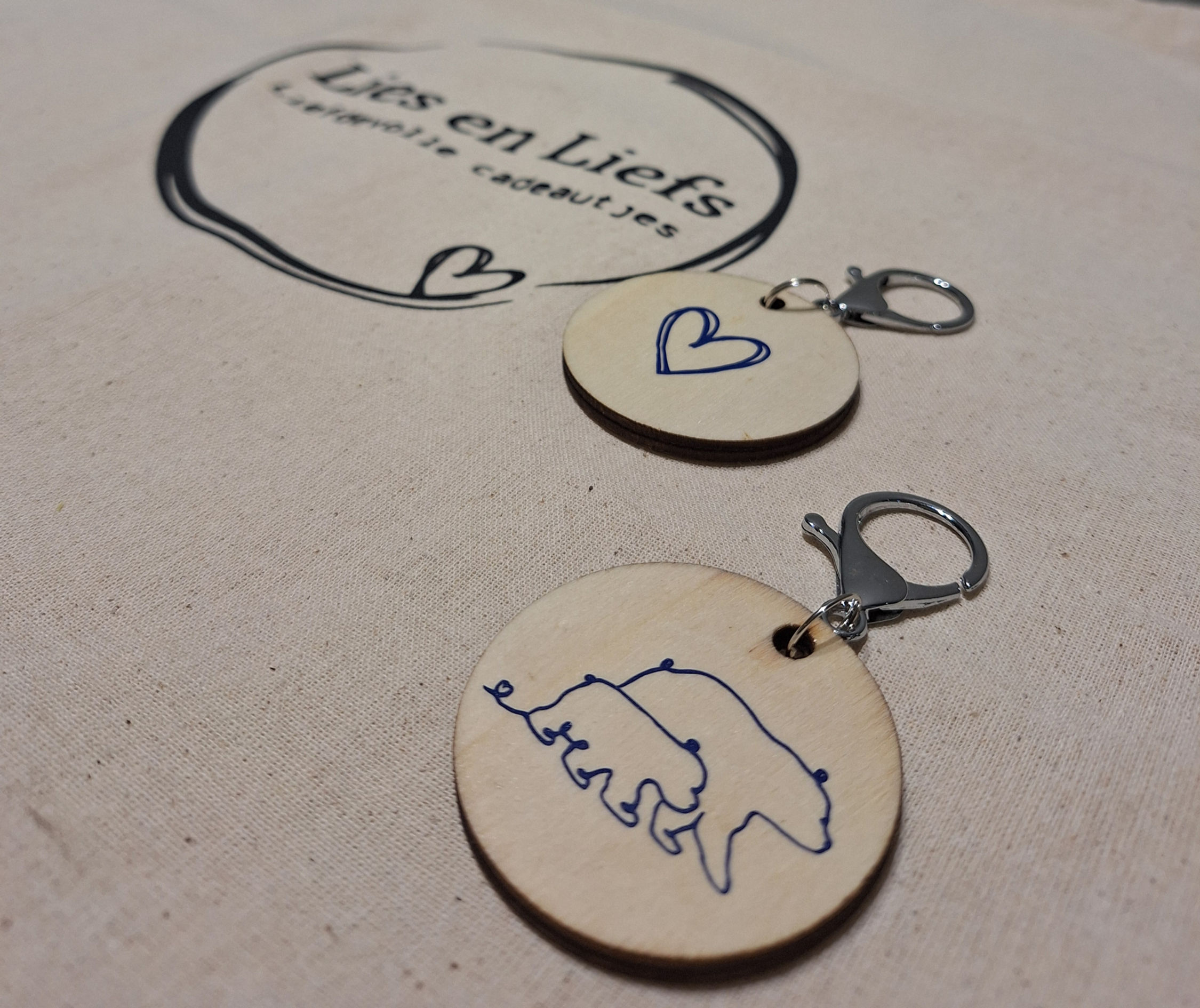 Beertjes - Sleutelhanger