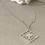 Thumbnail: 14 KT White Gold Diamond Pendant