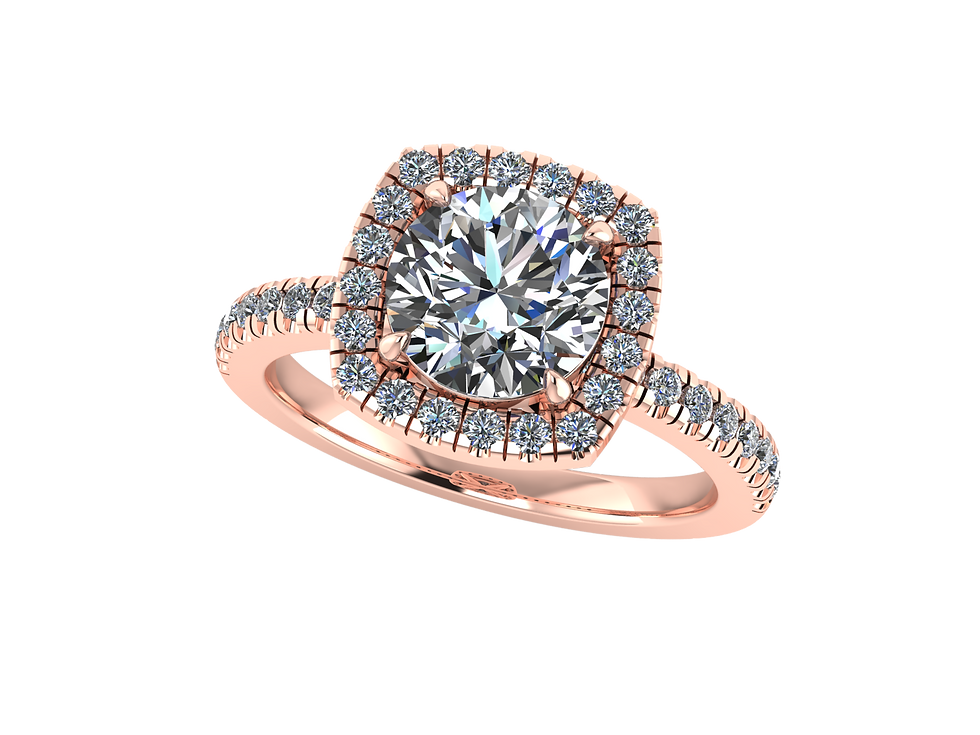 Thumbnail: 14KT Gold Bridal Set