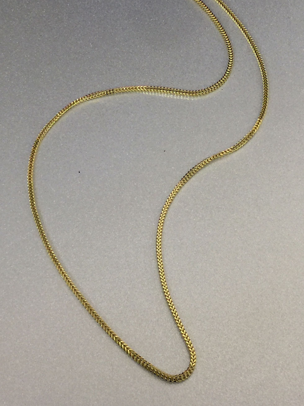Thumbnail: 14 KT Yellow Gold Hallow Franco Chain