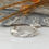 Thumbnail: 14 KT White Gold & Diamond Band