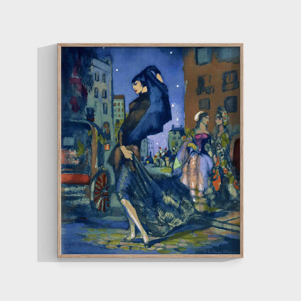 Federico Beltrán Masses : À une passante (Les Fleurs du Mal, Baudelaire) 1946